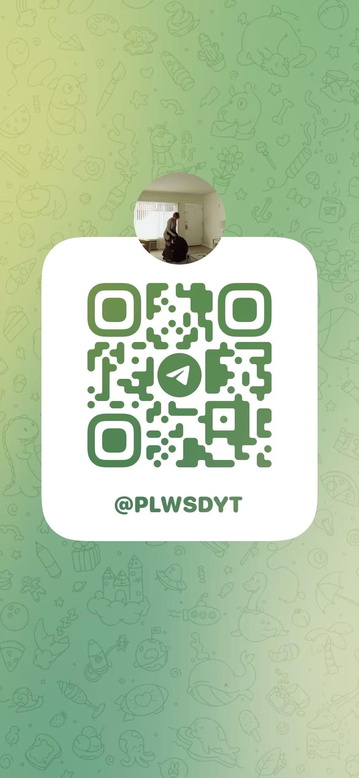 QR-код Telegram @PLWSDYT